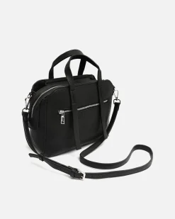 Bolso bandolera con asa de mano