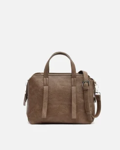 Bolso bandolera con asa de mano