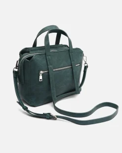 Bolso bandolera con asa de mano