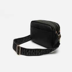 Bolso bandolera con doble cremallera