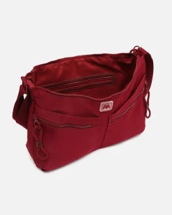Bolso bandolera mediano en nylon