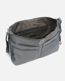 Bolso bandolera mediano en nylon