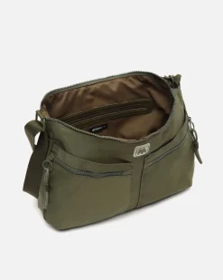 Bolso bandolera mediano en nylon