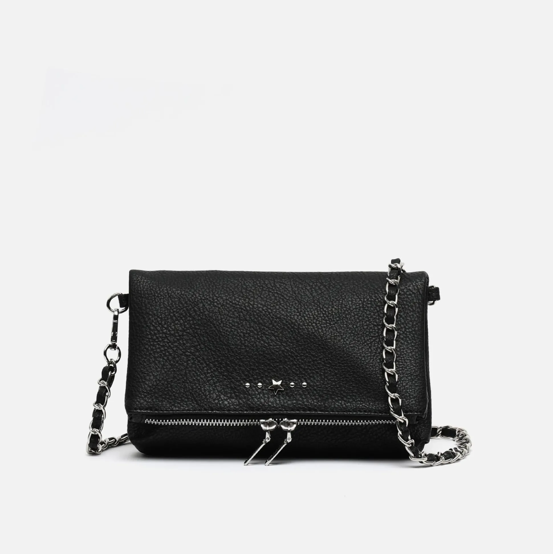 Bolso bandolera pequeño con solapa