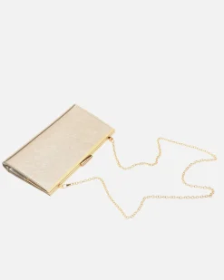 Bolso de fiesta pequeño con asa bandolera de cadena