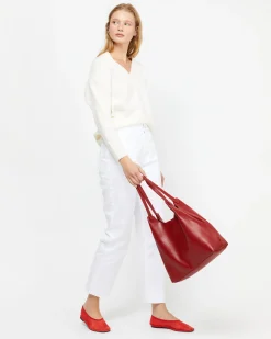Bolso de hombro con bolsa en el interior