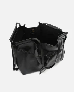 Bolso de hombro grande con neceser extraíble