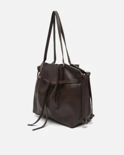 Bolso de hombro grande con neceser extraíble