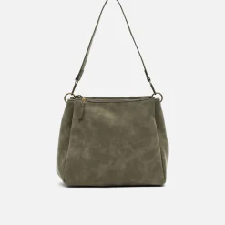 Bolso hobo mediano con asa bandolera extraíble