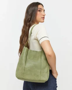Bolso hobo mediano con neceser interior extraíble