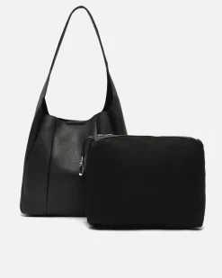 Bolso hobo mediano con neceser interior extraíble