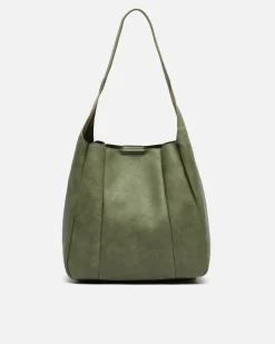 Bolso hobo mediano con neceser interior extraíble