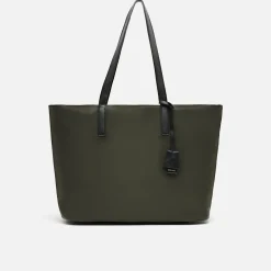 Bolso shopper de nylon con bolsillo para portátil (15")