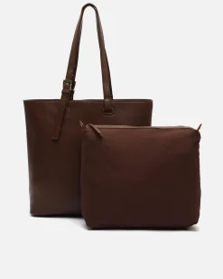 Bolso shopper grande con neceser extraíble