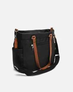Bolso shopper grande con asa bandolera extraíble