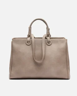Bolso shopper grande con asa de mano