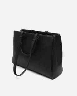 Bolso shopper grande con asa de mano