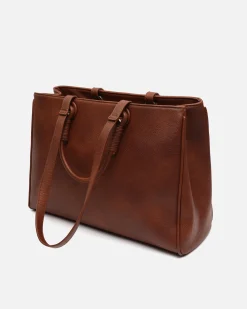 Bolso shopper grande con asa de mano