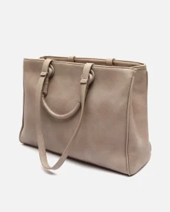 Bolso shopper grande con asa de mano