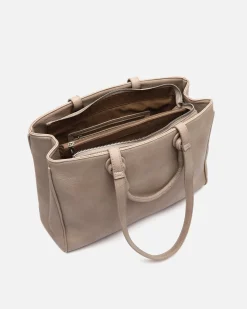 Bolso shopper grande con asa de mano