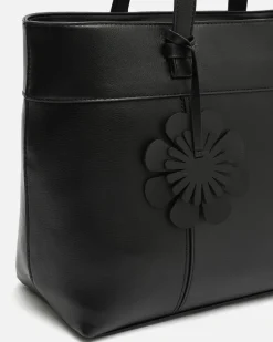 Bolso shopper grande con detalle colgante