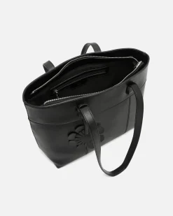 Bolso shopper grande con detalle colgante