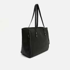 Bolso shopper grande con bolsillo para portátil (15")