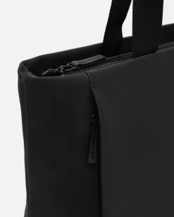Bolso shopper grande en nylon con bolsillo para portátil (15