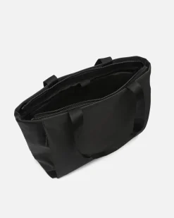 Bolso shopper grande en nylon con bolsillo para portátil (15
