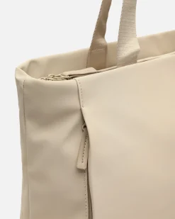 Bolso shopper grande en nylon con bolsillo para portátil (15