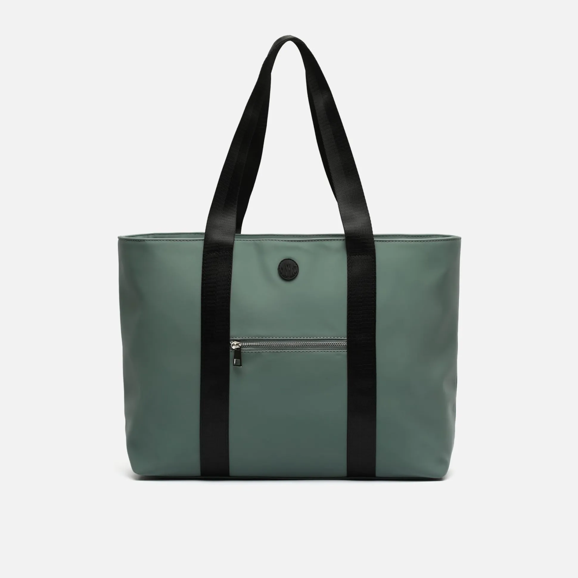 Bolso shopper grande en nylon con bolsillo para tablet
