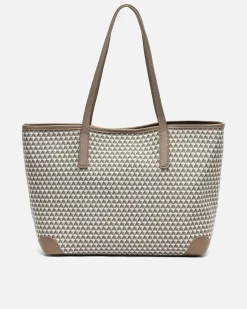 Bolso shopper grande estampado con bolsa interior extraíble