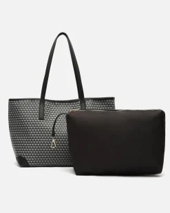 Bolso shopper grande estampado con bolsa interior extraíble