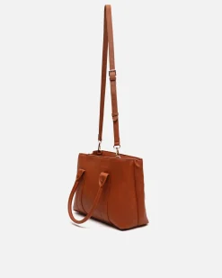Bolso tote mediano con asa bandolera extraíble