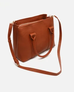 Bolso tote mediano con asa bandolera extraíble
