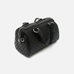 Bolso tote pequeño con asa bandolera extraíble y estampado monogram