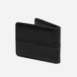 Cartera con compartimento para billetes, tarjetas y monedas