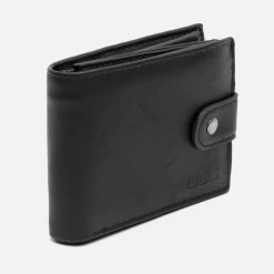 Cartera con compartimento para billetes, tarjetas y monedas con cierre