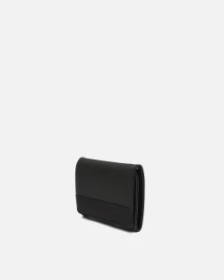 Cartera con compartimento para billetes, tarjetas y monedas