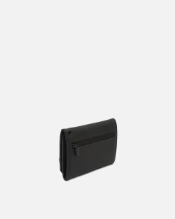 Cartera con compartimento para billetes, tarjetas y monedas