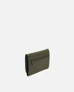 Cartera con compartimento para billetes, tarjetas y monedas