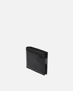 Cartera con compartimento para billetes, tarjetas y monedas con cierre