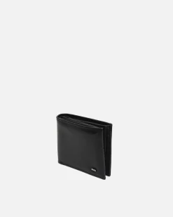 Cartera con compartimento para billetes, tarjetas y monedas
