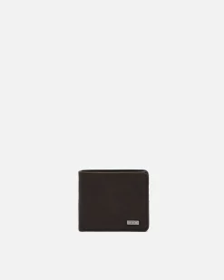 Cartera con compartimento para billetes, tarjetas y monedas