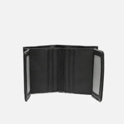 Cartera vertical con compartimento para billetes y tarjetas