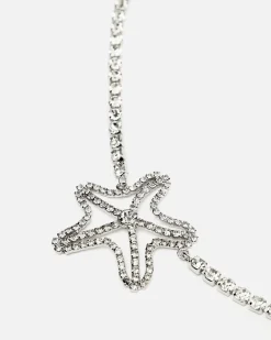 Cinturón de cadena con brillantes