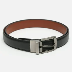 Cinturón reversible con hebilla cuadrada