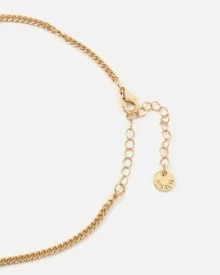 Collar largo con colgantes