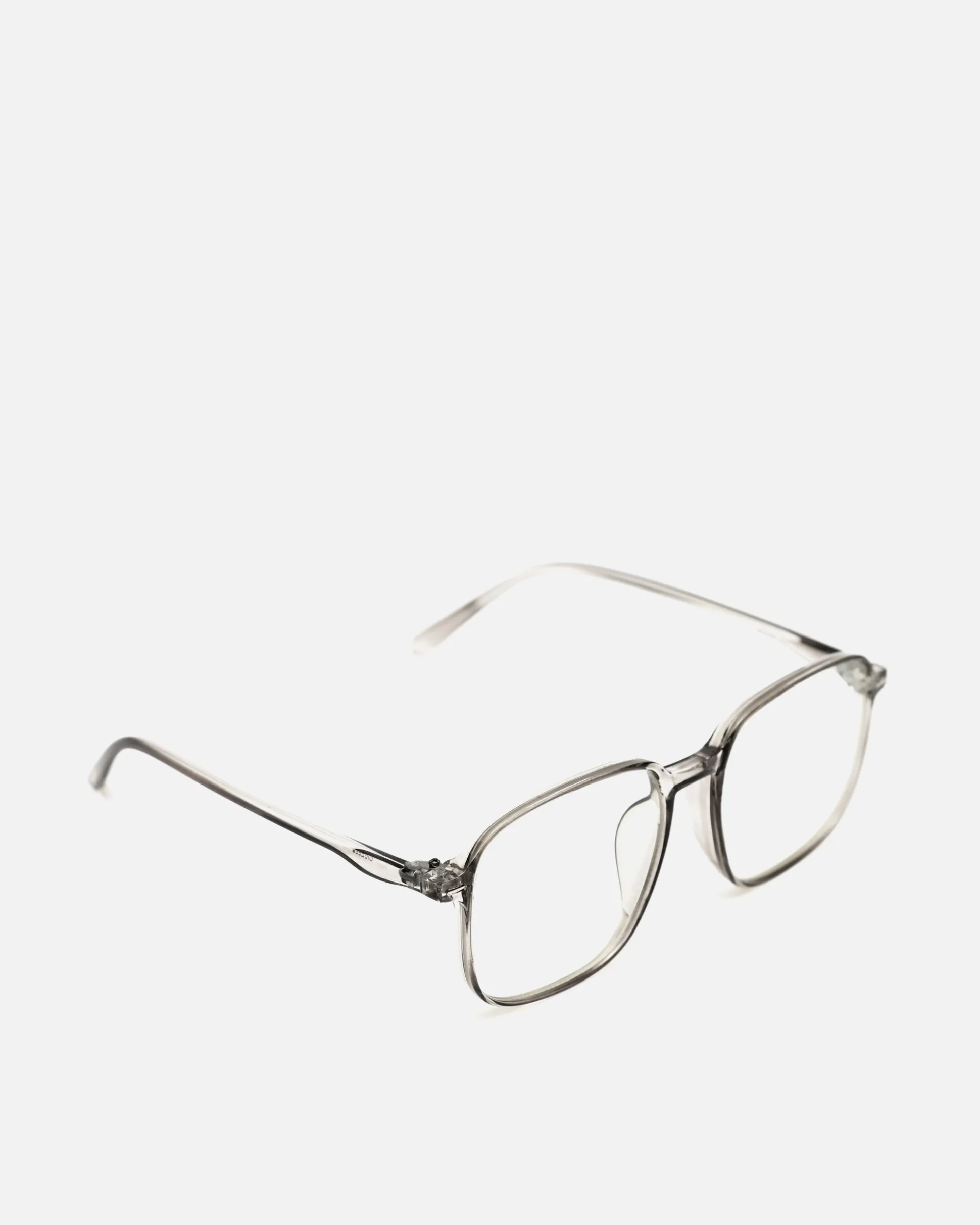 Gafas cuadradas con montura transparentes