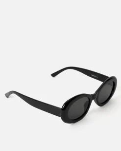 Gafas de sol ovaladas con montura de pasta